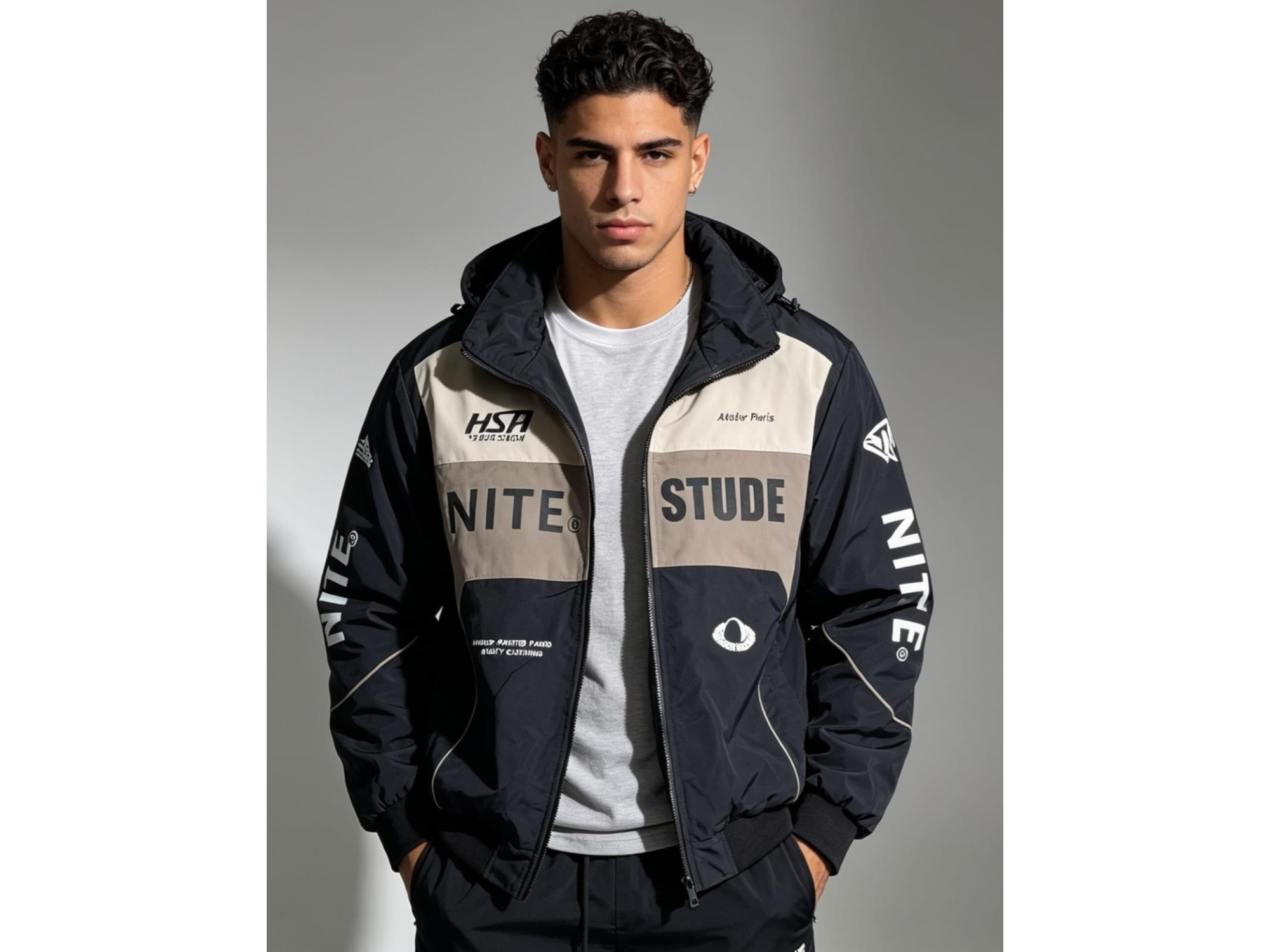 CAMPERA NITE STUDE *NE-352062-L