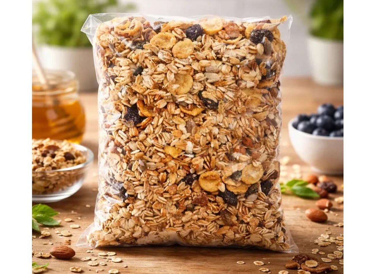 GRANOLA CROCANTE CON MIEL TUTTI GRANI
