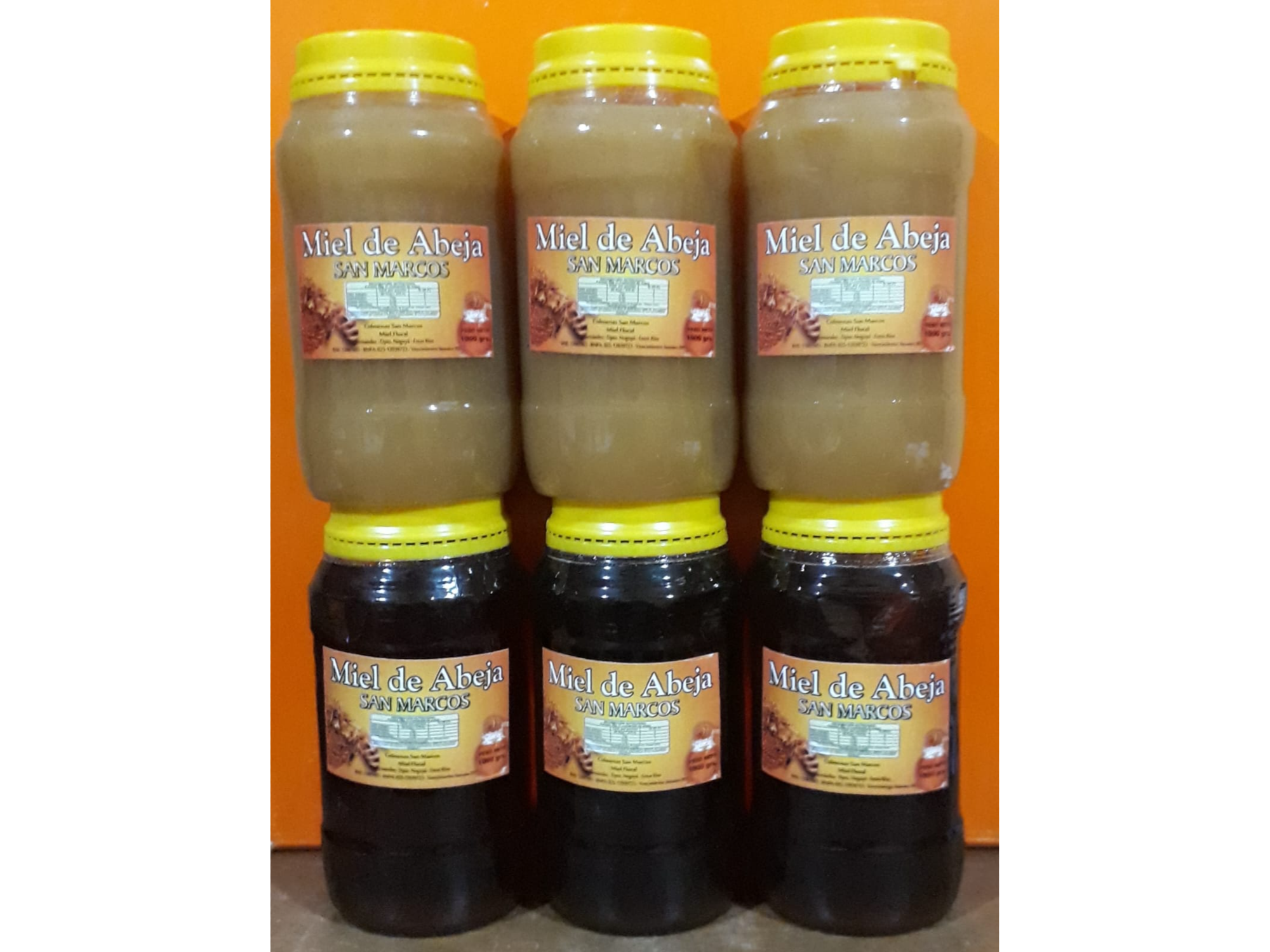 PACK 1KG MIEL SAN MARCOS POR 10 UNIDADES - LIQUIDA O CREMOSA