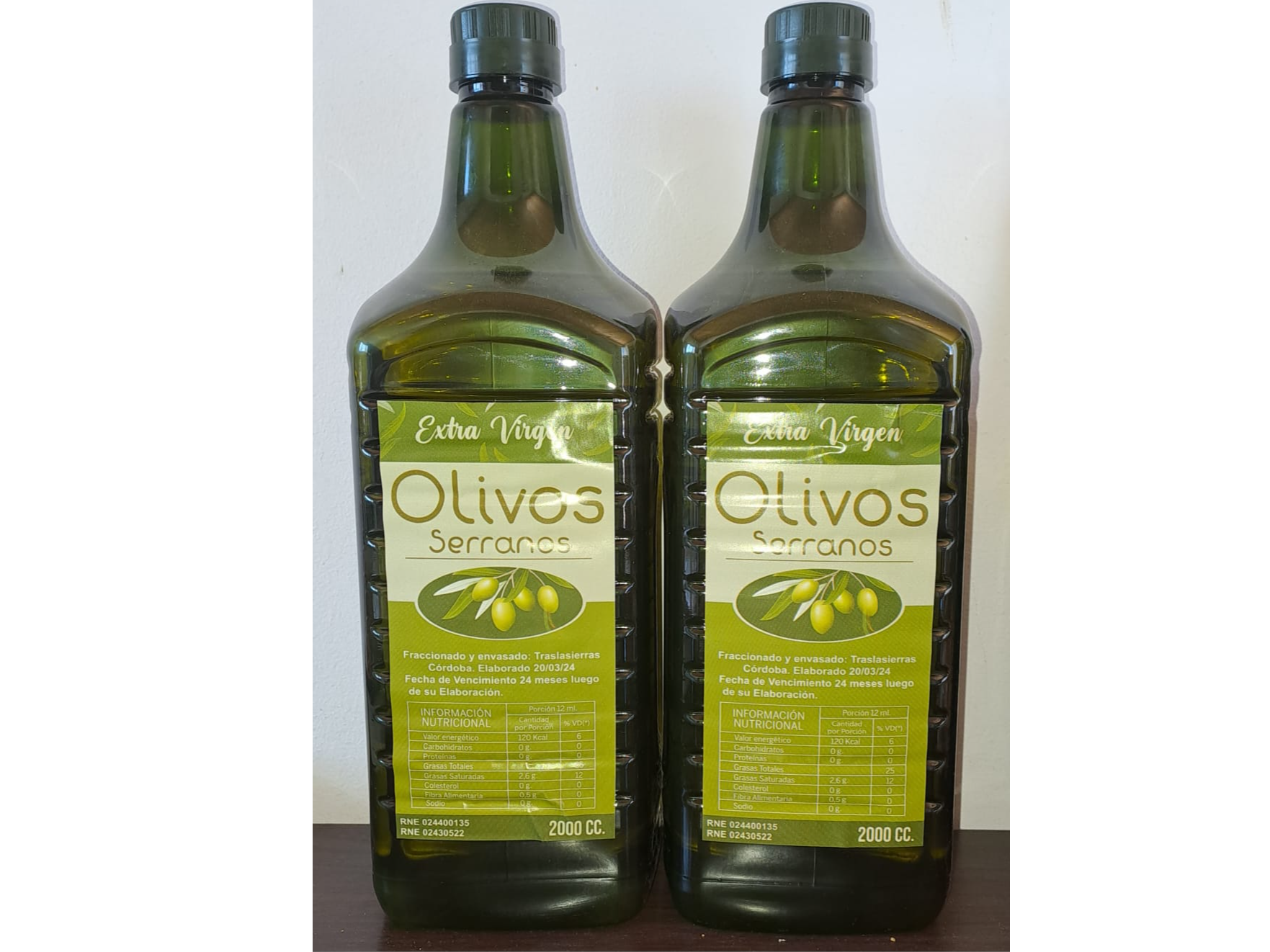 ACEITE DE OLIVA  - OLIVOS SERRANOS