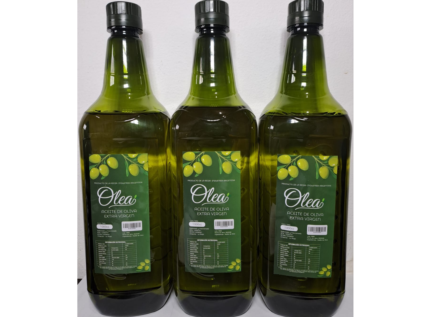 PACK 500cc ACEITE DE OLIVA - OLEA POR 16 UNIDADES