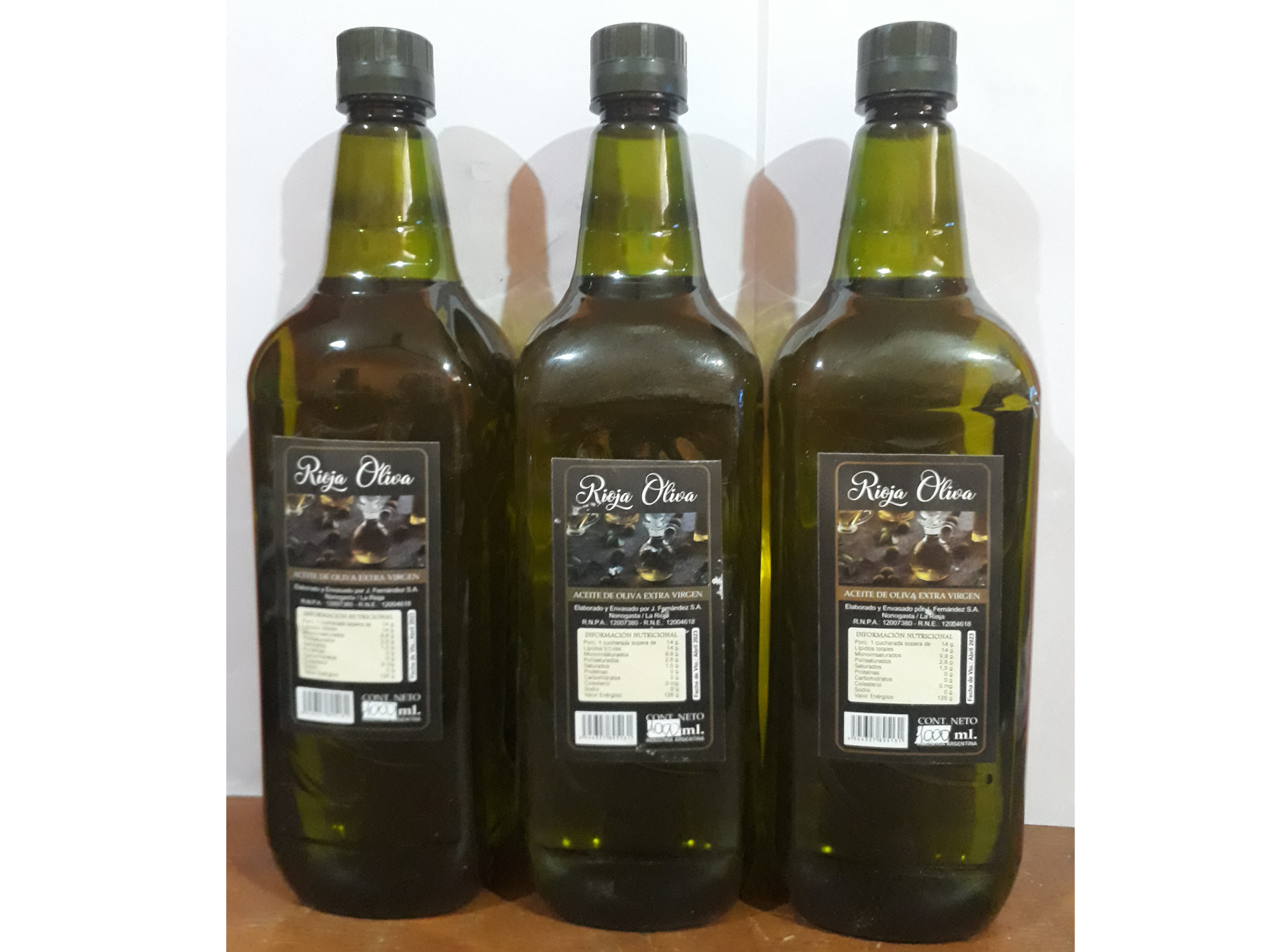 Aceite de Oliva por 1lt Marca Rioja Oliva