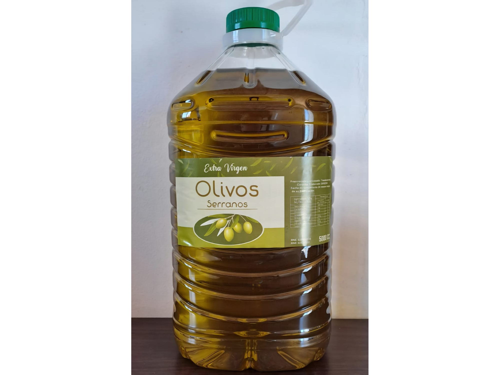 PACK 5Lt ACEITE DE OLIVA - OLIVOS SERRANOS POR 4 UNIDADES