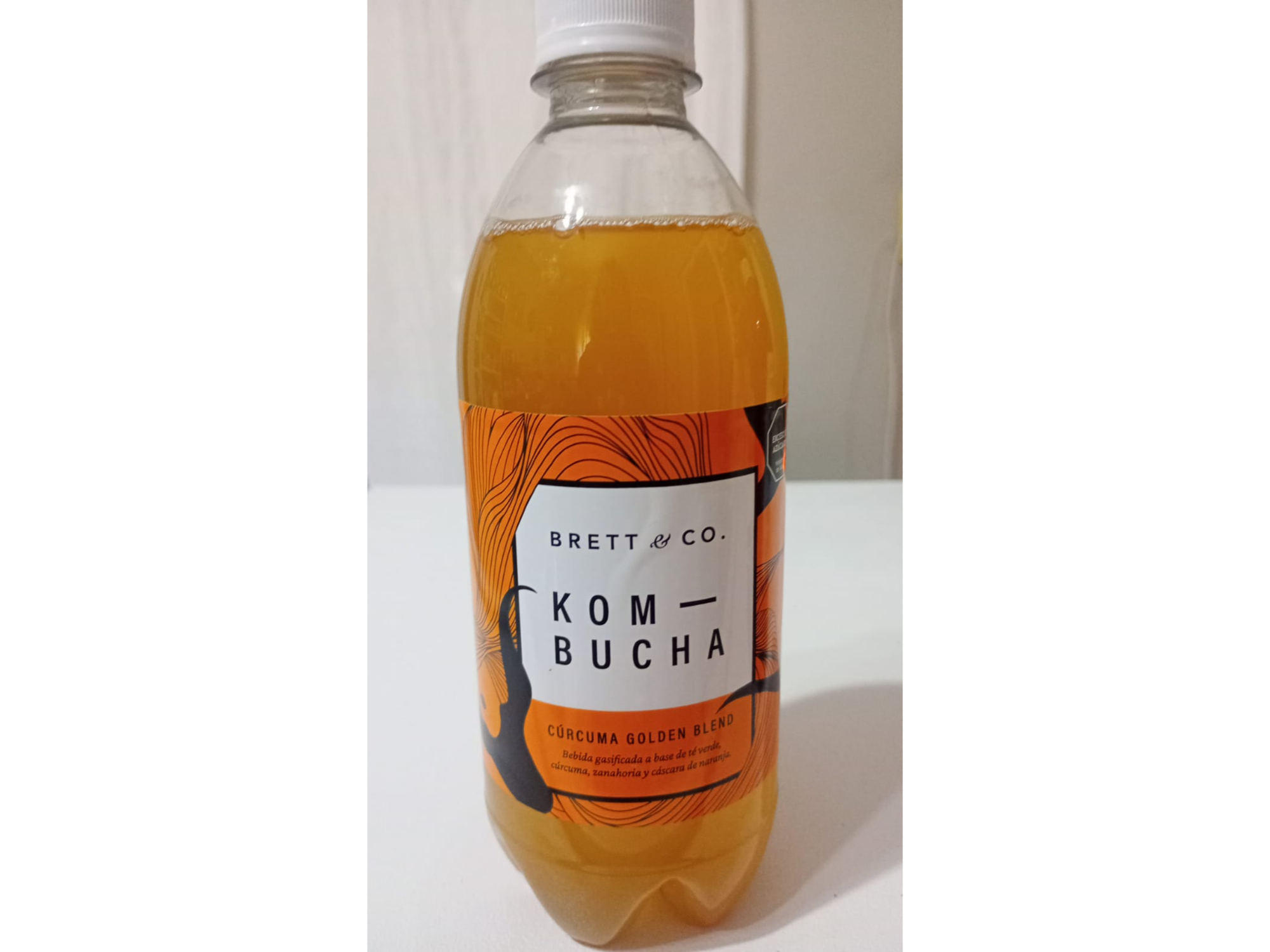 Kombucha  Brett y Co.....Curcuma  x 500 cc