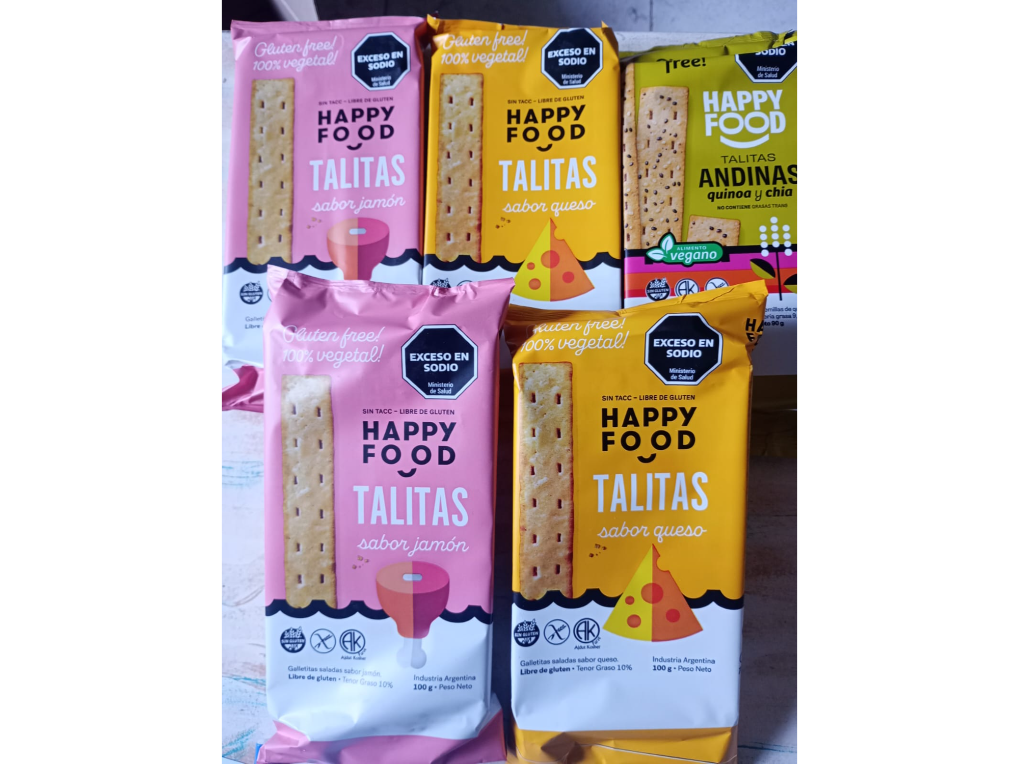 Chalitas Sin tacc Happy Food x 100 grs