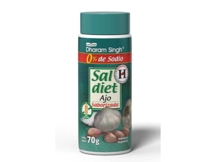 Sal Sin Sodio  Dharam x 70 grs  Ajo