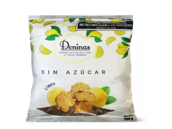Galletitas Doninas Limón 150 grs