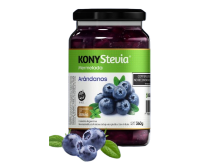 Mermelada Kony de Arándano C/stevia x 360 grs