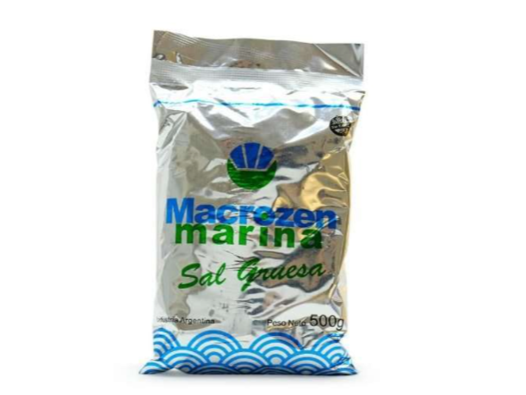 Sal Marina Gruesa Macrozen x 500 grs