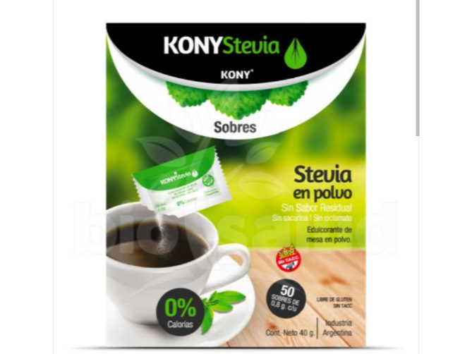Kony Stevia x 100 sobres