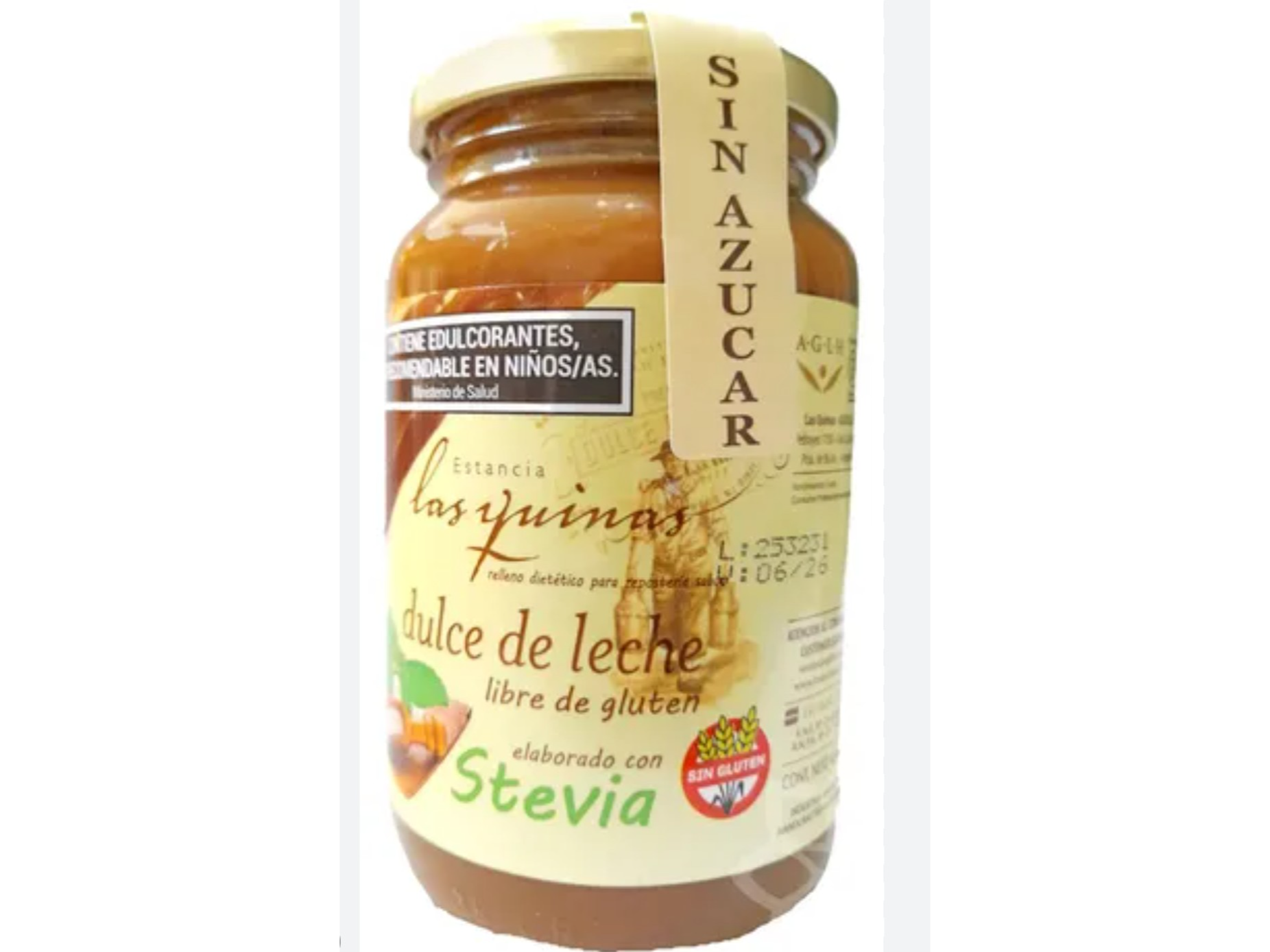 Dulce de leche . Las Quinas  ..Con stevia