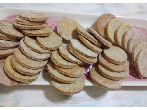 Galletas Caseras  Integrales S/A ... ( Coco/Limón/ Naranja).