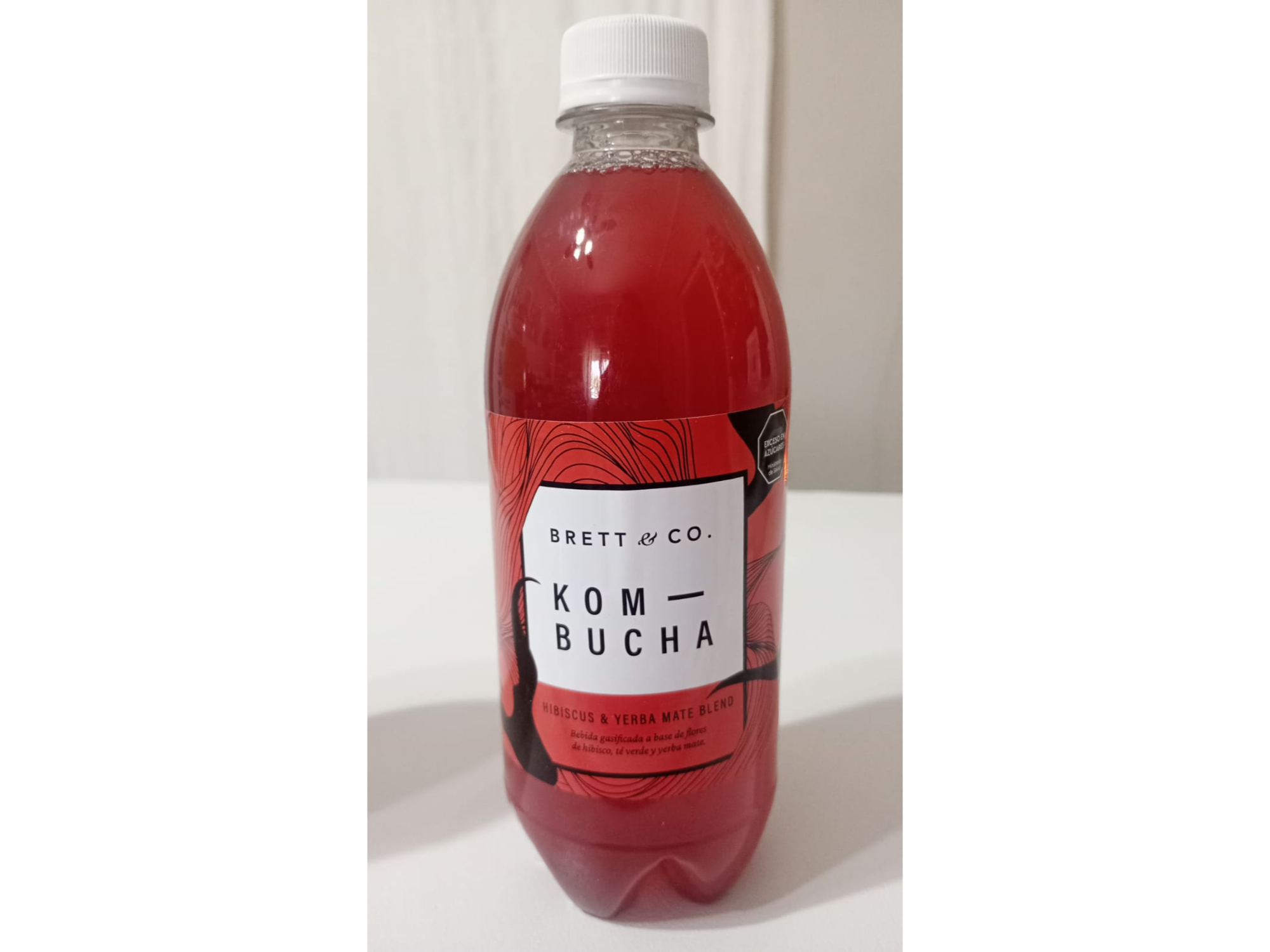 Kombucha Brett y Co.... Hibiscus y Yerba Mate