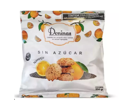 Galletitas Doninas  Naranja 150 grs