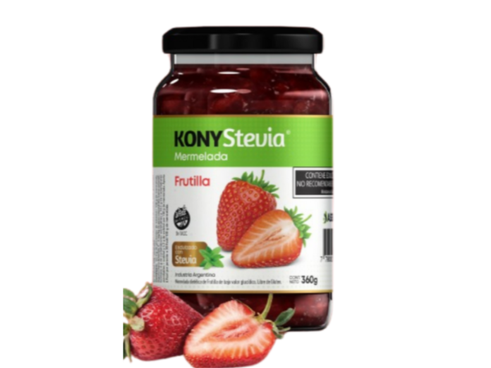 Mermelada Kony de Frutilla  C/ Stevia x 360 grs