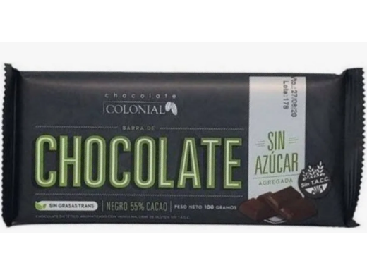 Chocolate Colonial  55 % cacao