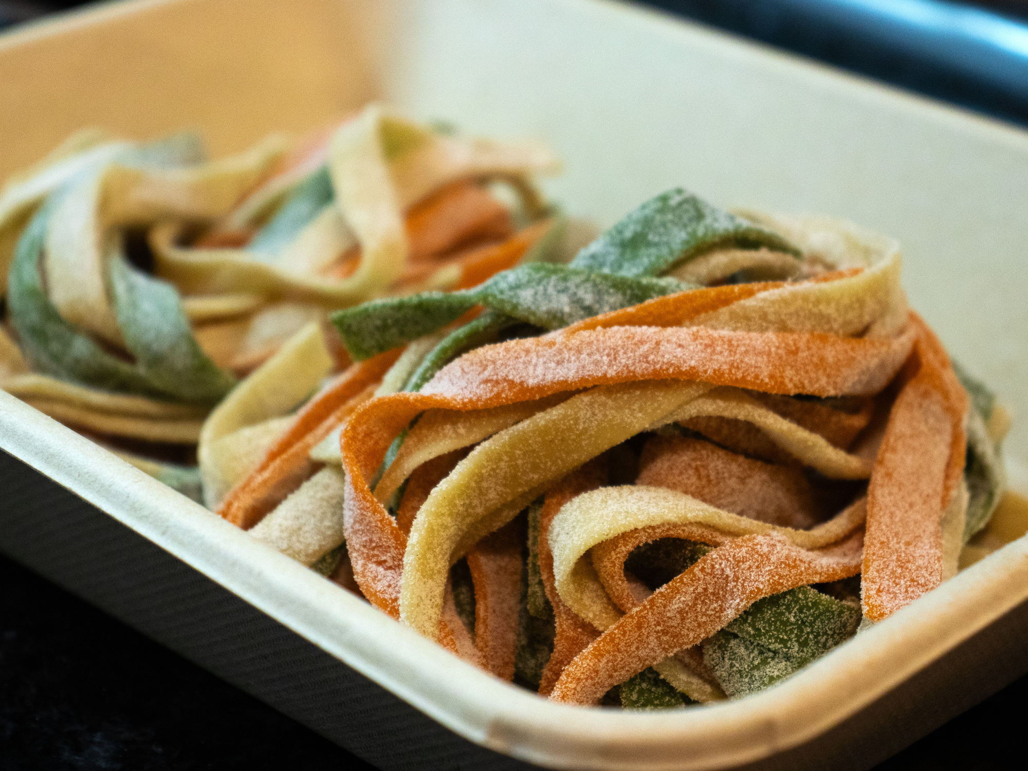 TAGLIATELLE TRICOLOR