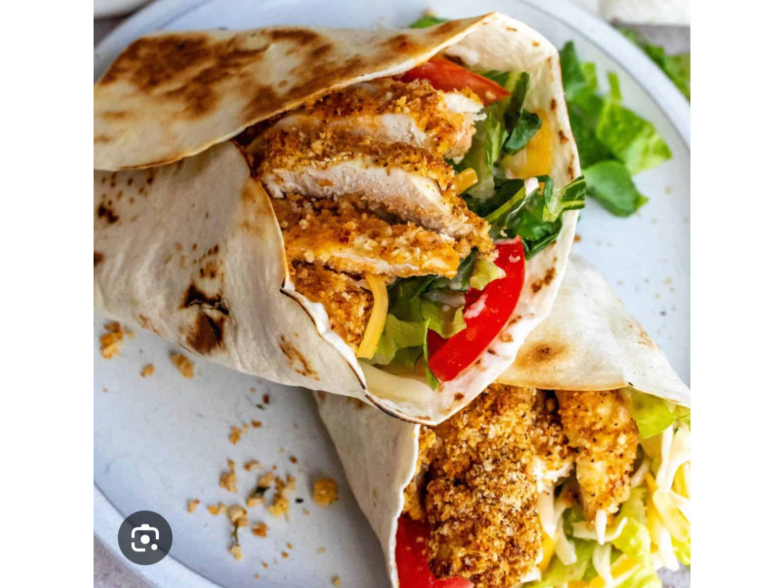 Wraps de berenjena