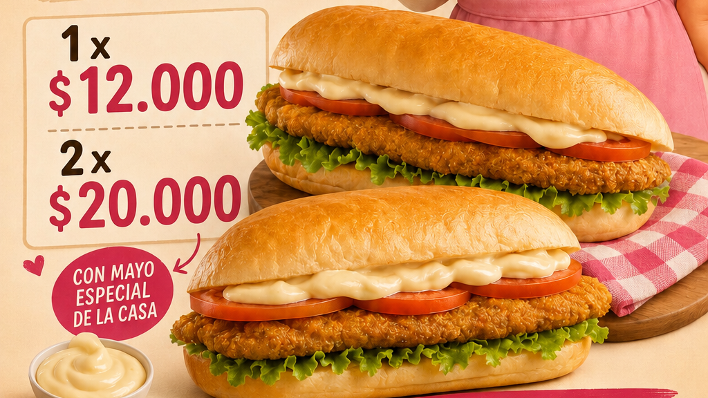 Sandwiches de milanesa