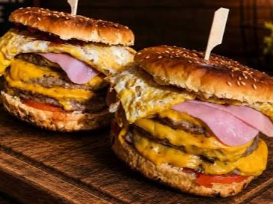 Hamburguesa triple