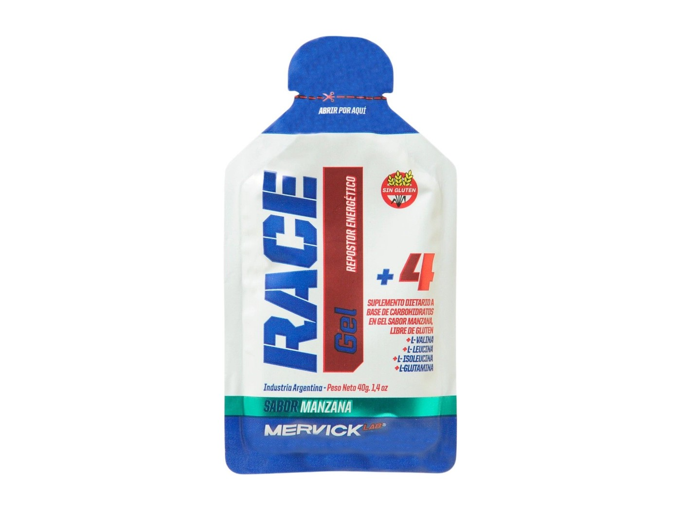 Gel Energético Race Mervick Lab x Unidad