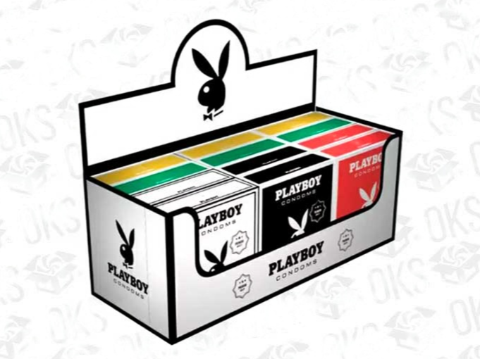 PRESERVATIVOS PLAYBOY CAJA X3