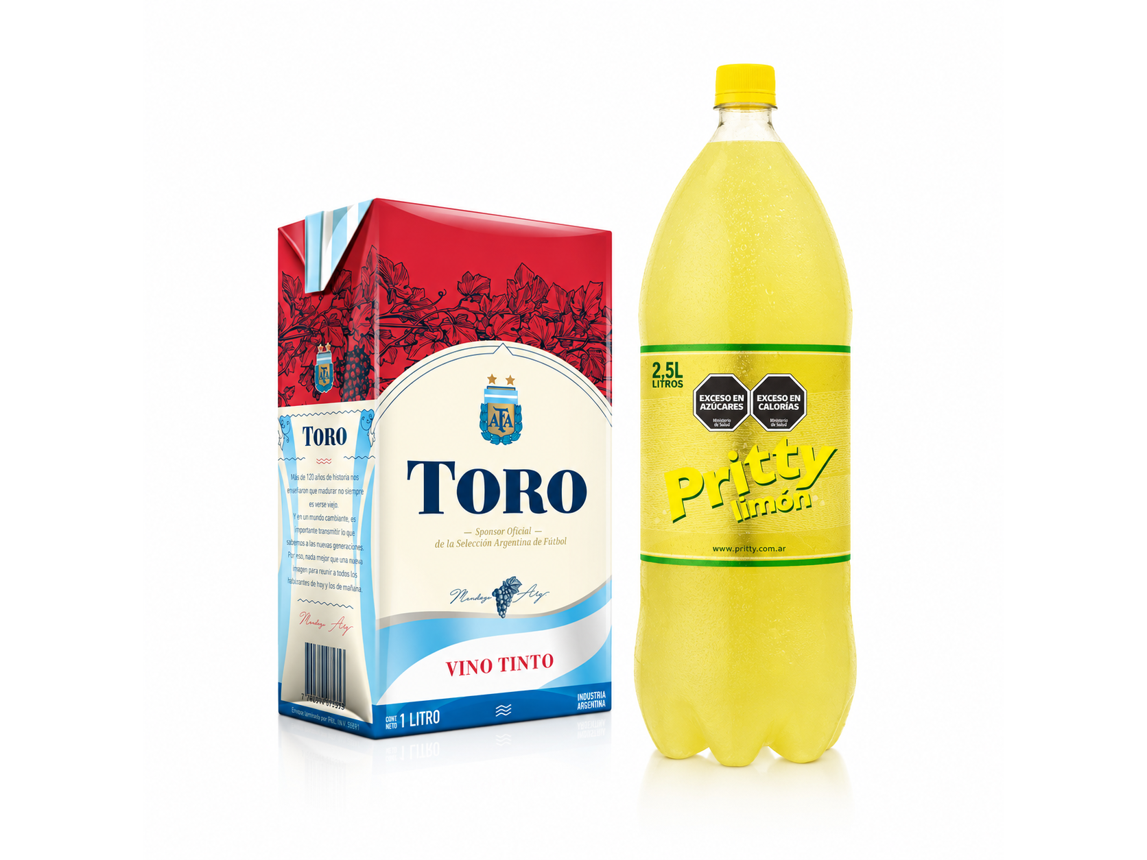 VINO TORO CAJA + PRITTY 2,25LT