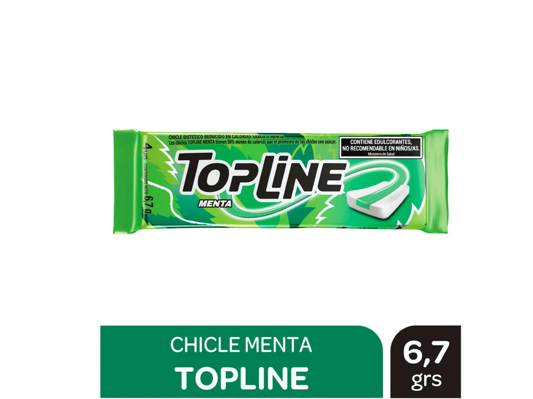 CHICLES TOPLINE X5