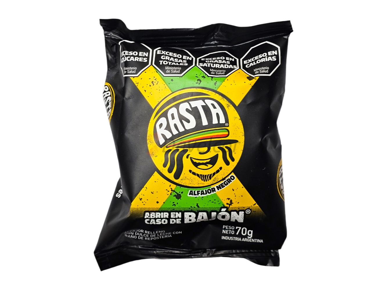 ALFAJOR RASTA 70 G