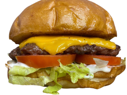 Hamburguesa simple con papas