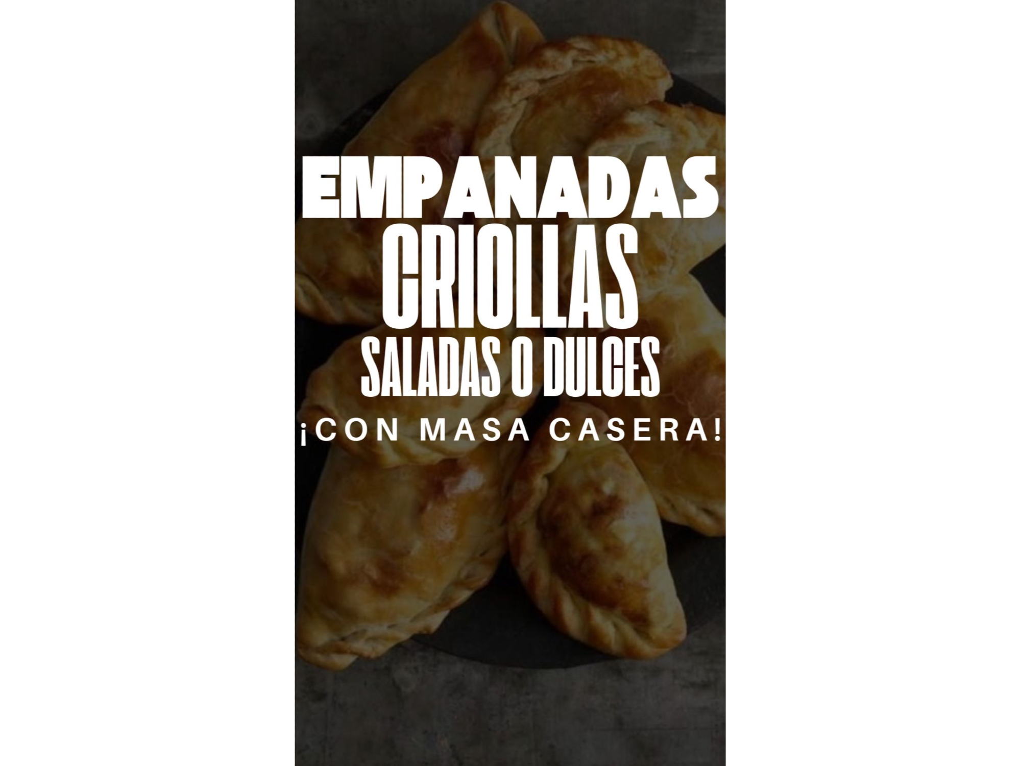 EMPANADAS CRIOLLAS X6