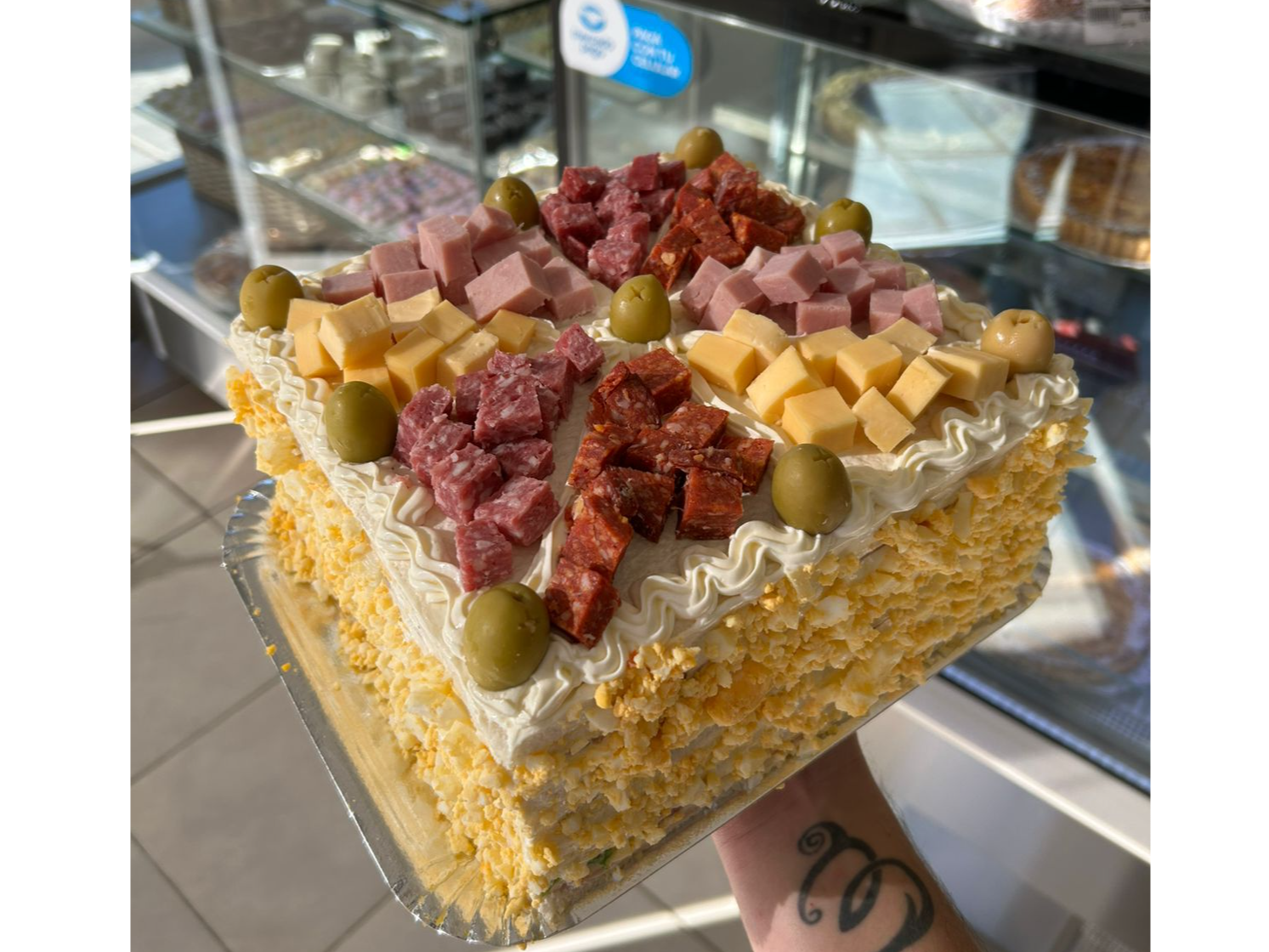 Torta de miga Surtida 3 sabores