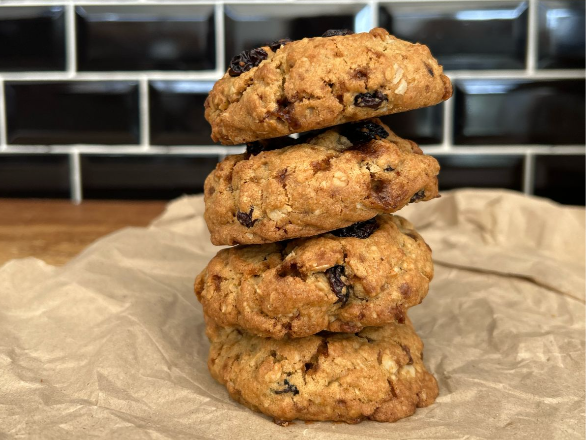 COOKIE DE AVENA Y PASAS