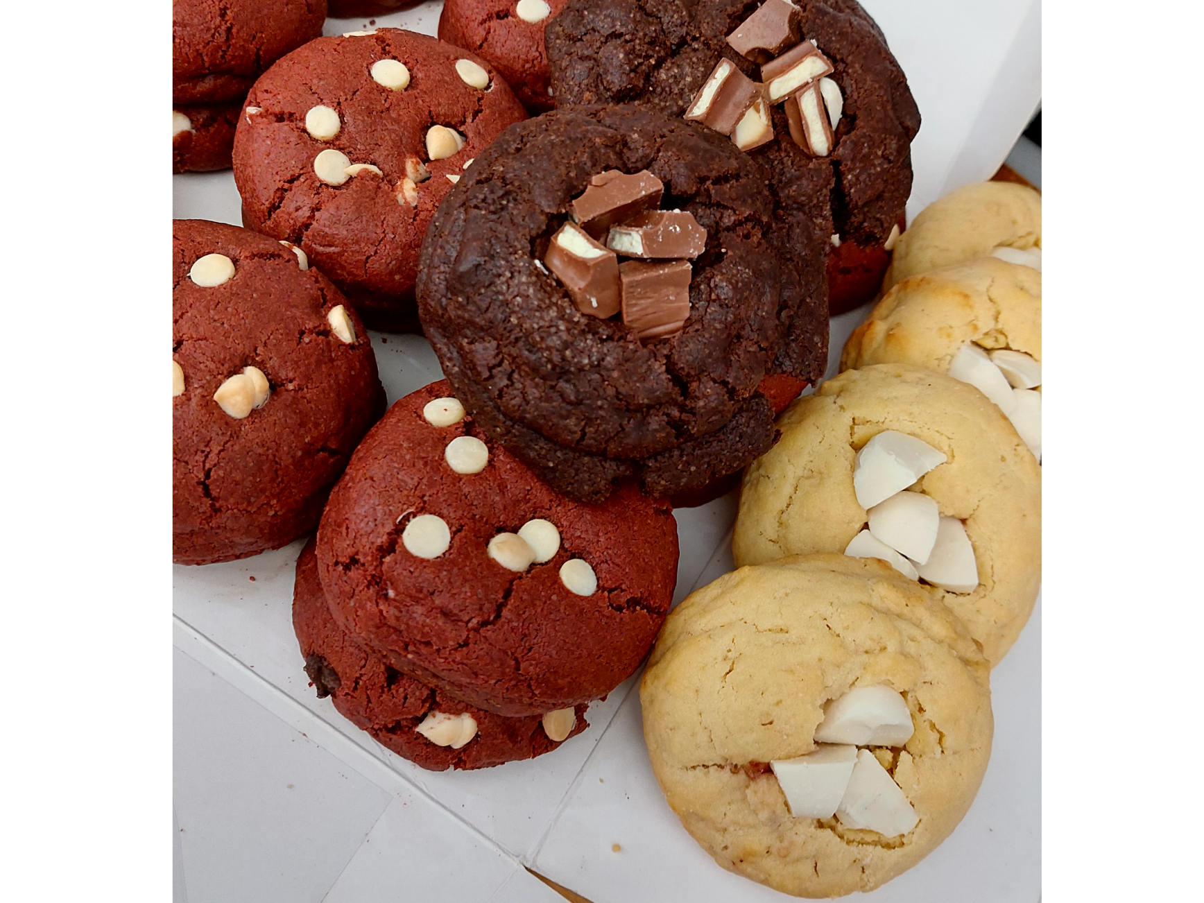 COOKIES DE LIMON CON FRUTOS ROJOS