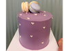 TORTAS CON BUTTERCREAM con corazoncitos.