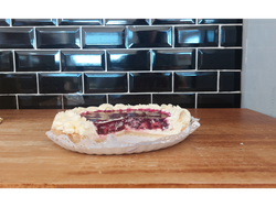 GELATINA CON FRAMBUESAS