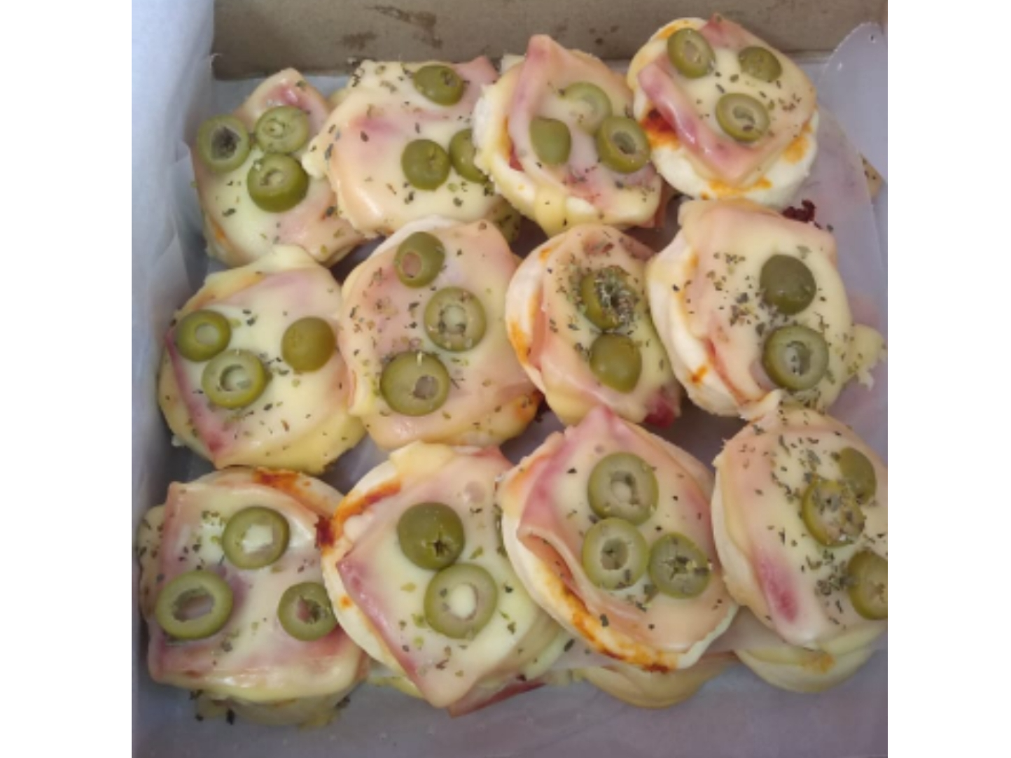 Cajita de pizzetitas