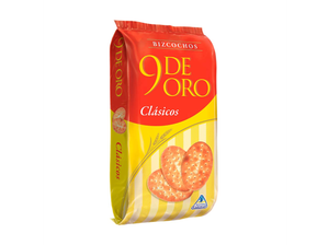 BIZCOCHOS CLAS 9 DE ORO 200G de Autoservicio Azul