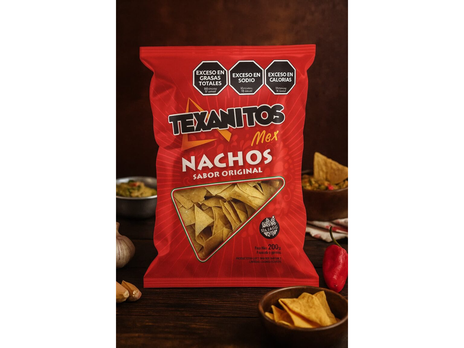 NACHOS TEXANITOS 150 GR