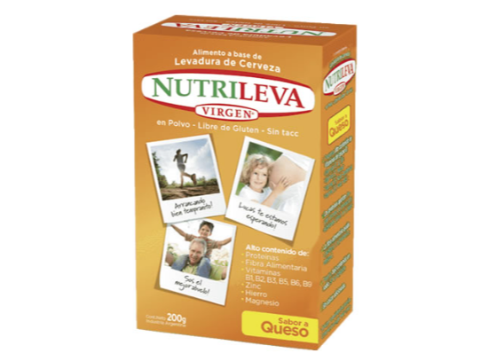 LEVADURA NUTRILEVA SABOR QUESO X 200G