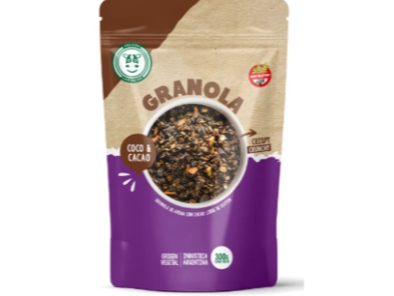 GRANOLA DE AVENA CON CACAO X 300 GR