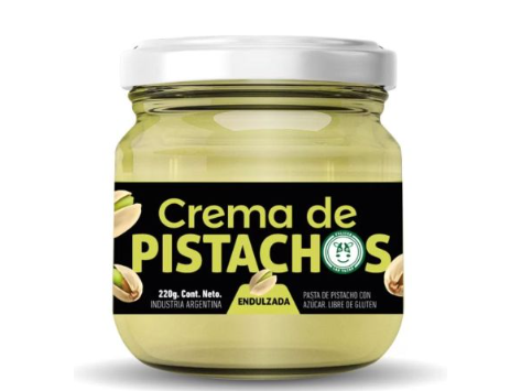 CREMA DE PISTACHO ENDULZADA X 220 GR