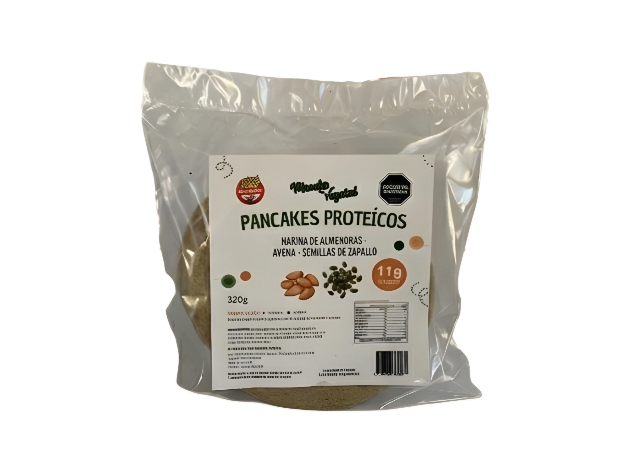 PANCAKES PROTEICOS (4 UN - 320GR) NUEVO!!!!