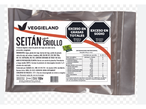 SEITAN CRIOLLO PLANT BASED x 160GR