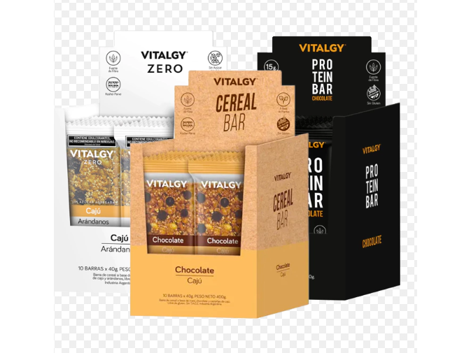 BARRITAS DE CEREAL VITALGY X 10 UNIDADES