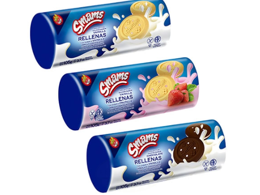 GALLETITAS RELLENAS SMAMS SABORES