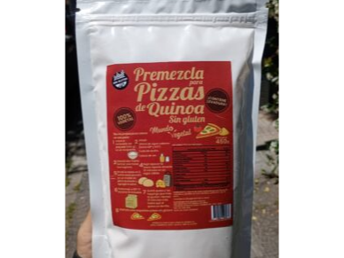 PREMEZCLA PARA PIZZA DE QUINOA 450GR