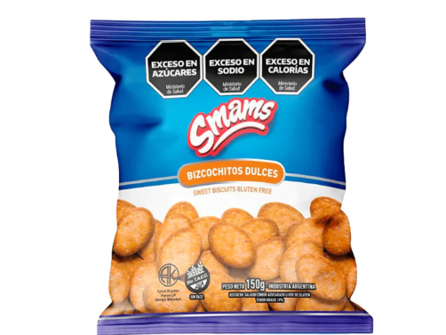 BIZCOCHOS AGRIDULCES AZUCARADOS SMAMS(150G)