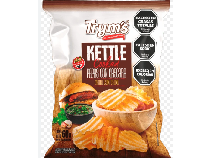 PAPAS CON CASCARA BARBACOA TEXANA 60 GR