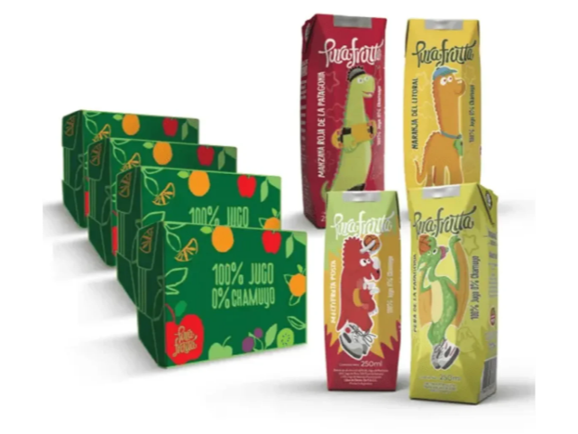 JUGO PURA FRUTA 100% EXPRIMIDO X 250 ML KIDS